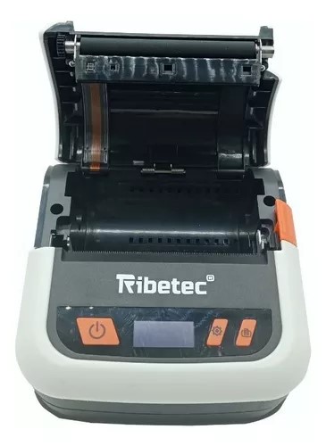 RIBETEC IMPRESORA TÉRMICA DIRECTA DE ETIQUETAS PORTÁTIL, CONEXIÓN BLUETOOTH, USB