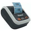 RIBETEC IMPRESORA TÉRMICA DIRECTA DE ETIQUETAS PORTÁTIL, CONEXIÓN BLUETOOTH, USB