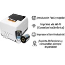 RIBETEC IMPRESORA ETIQUETAS WIFI TRANSFERENCIA TÉRMICA INALÁMBRICA 